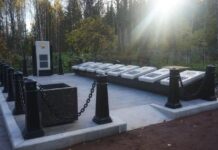 На городском кладбище завершено благоустройство воинского захоронения